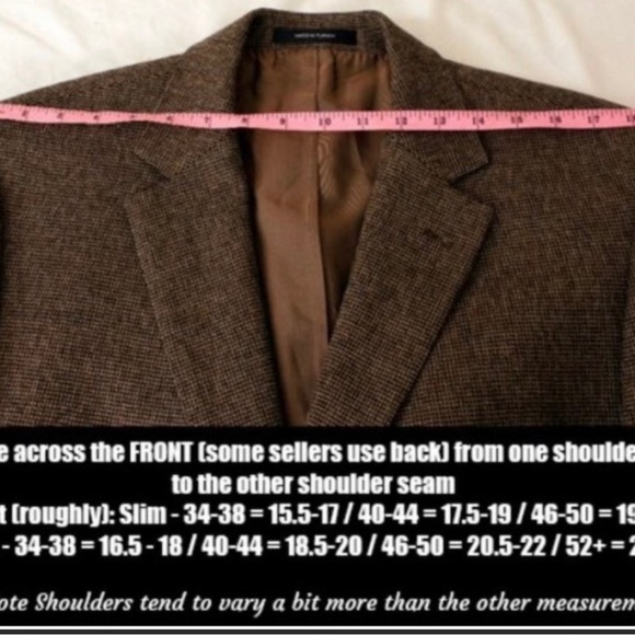 MENS. SPORTCOAT BLAZER Jacket-48L - Picture 9 of 11